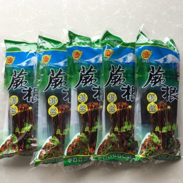 陕西特产蕨根粉丝1000g200g可选火锅凉拼巴一绝