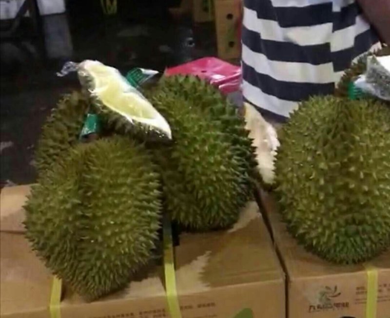 泰国金枕榴莲质量口感杠杠的