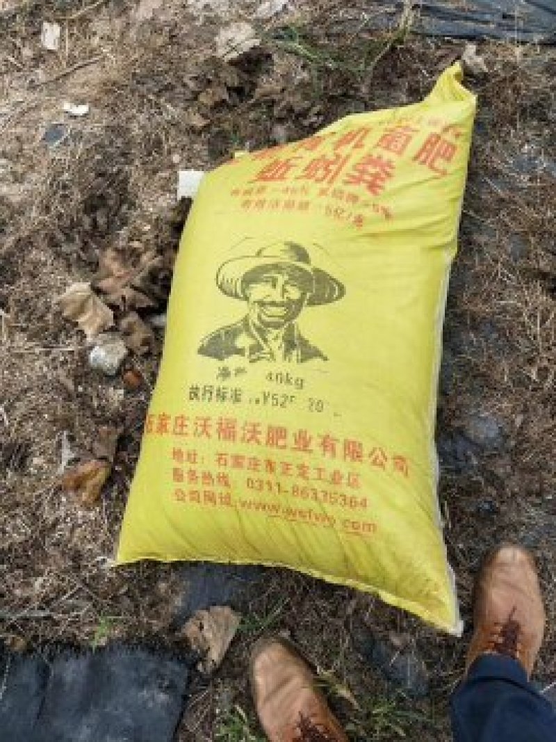 沃福沃厂家直供发酵蚯蚓粪生物有机菌肥5亿