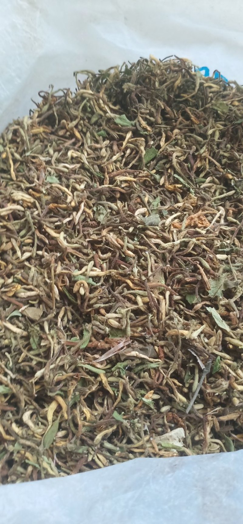 湖北武当深山金银花低到68斤，包邮全花45/斤