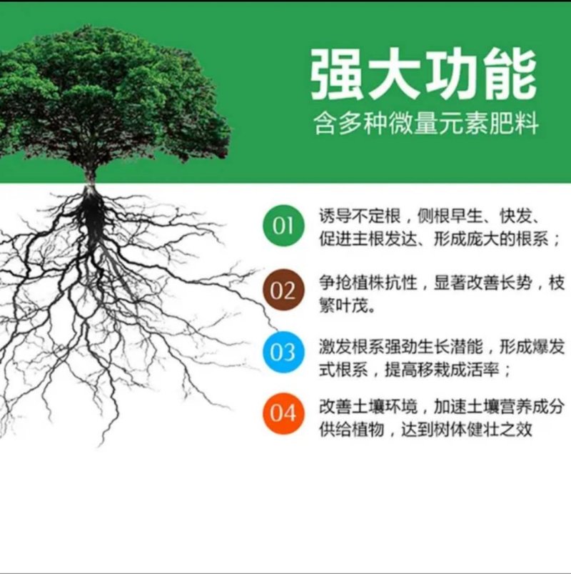 生根粉生根快盘根移栽扦插缓苗快25g低价促销