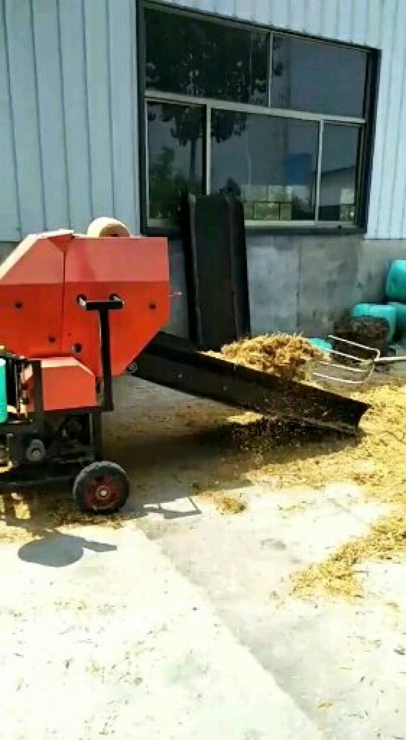 全自动打捆包膜机。养殖饲料发酵包膜。