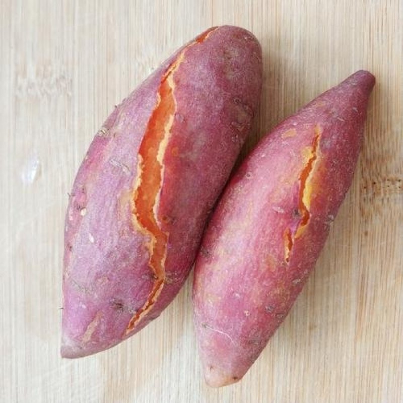 广东红薯西瓜红商品货外观好看现摘现出价格美丽