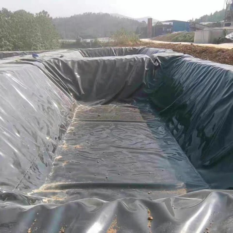 鱼塘防渗膜防水膜沼气池土工膜甲鱼龙虾防逃膜