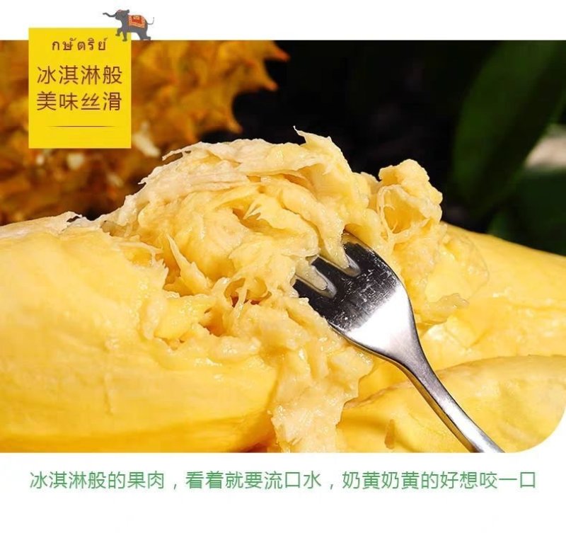进口泰国金枕榴莲进入秒批倒计时，先到先得，个个精选一级果