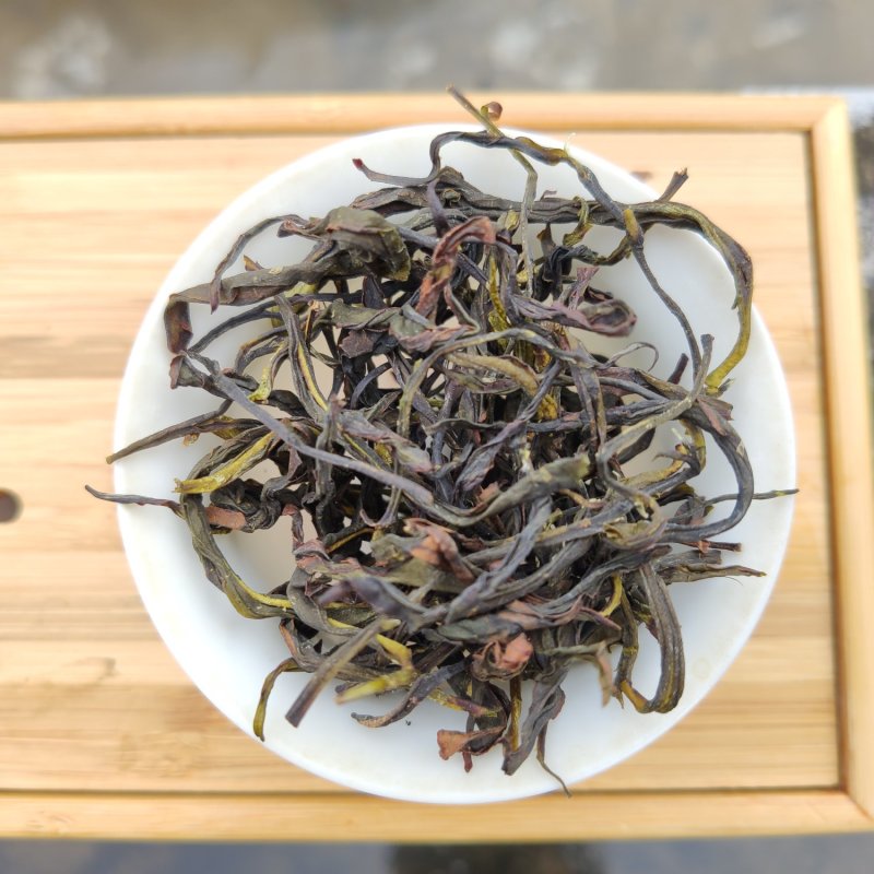 凤凰单枞茶大乌叶（二春）粗捡小休火