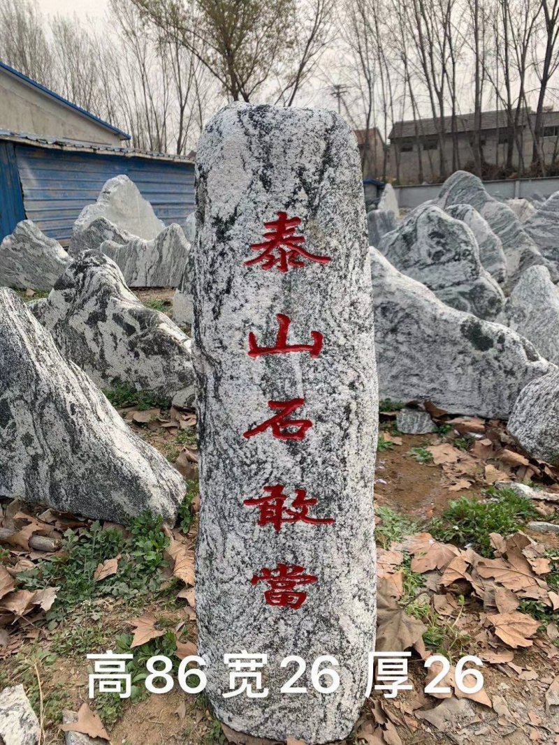 泰山景松配泰山石，造型松，迎客松，大小齐全，包安装。