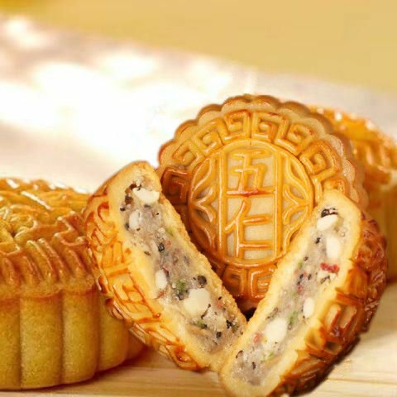广式月饼迷你小月饼蛋黄月饼五仁月饼红豆沙水果