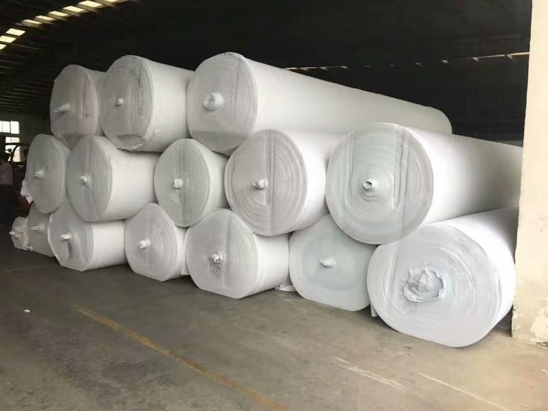 绿色土工布建筑工地环保绿化专用布标准国标工程布防尘布毛毡