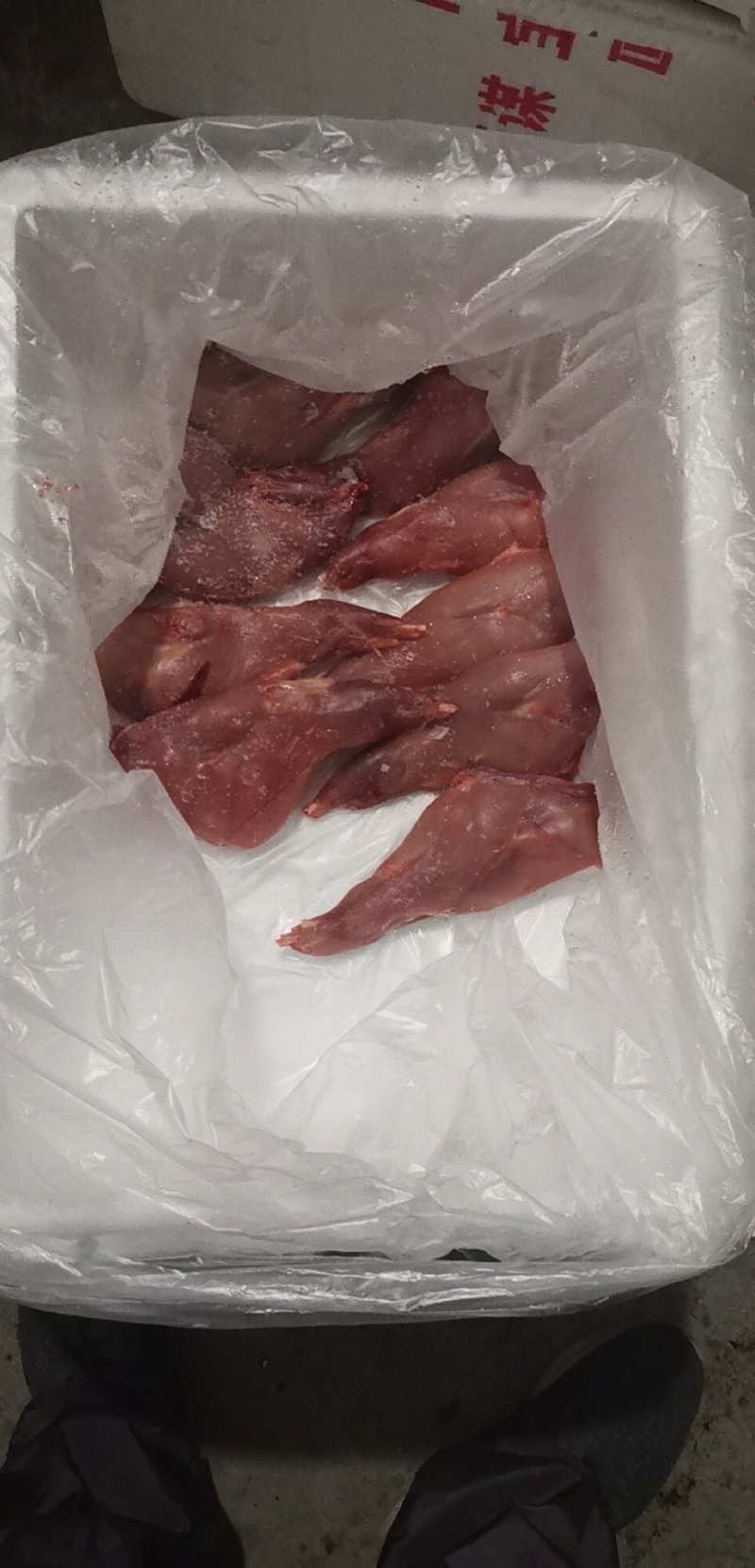 新鲜兔前腿生兔肉当天兔肉新鲜分割兔前腿