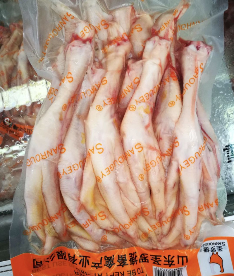 精挑大鹅掌鹅爪批发，扣汁鹅掌，大鹅掌价格