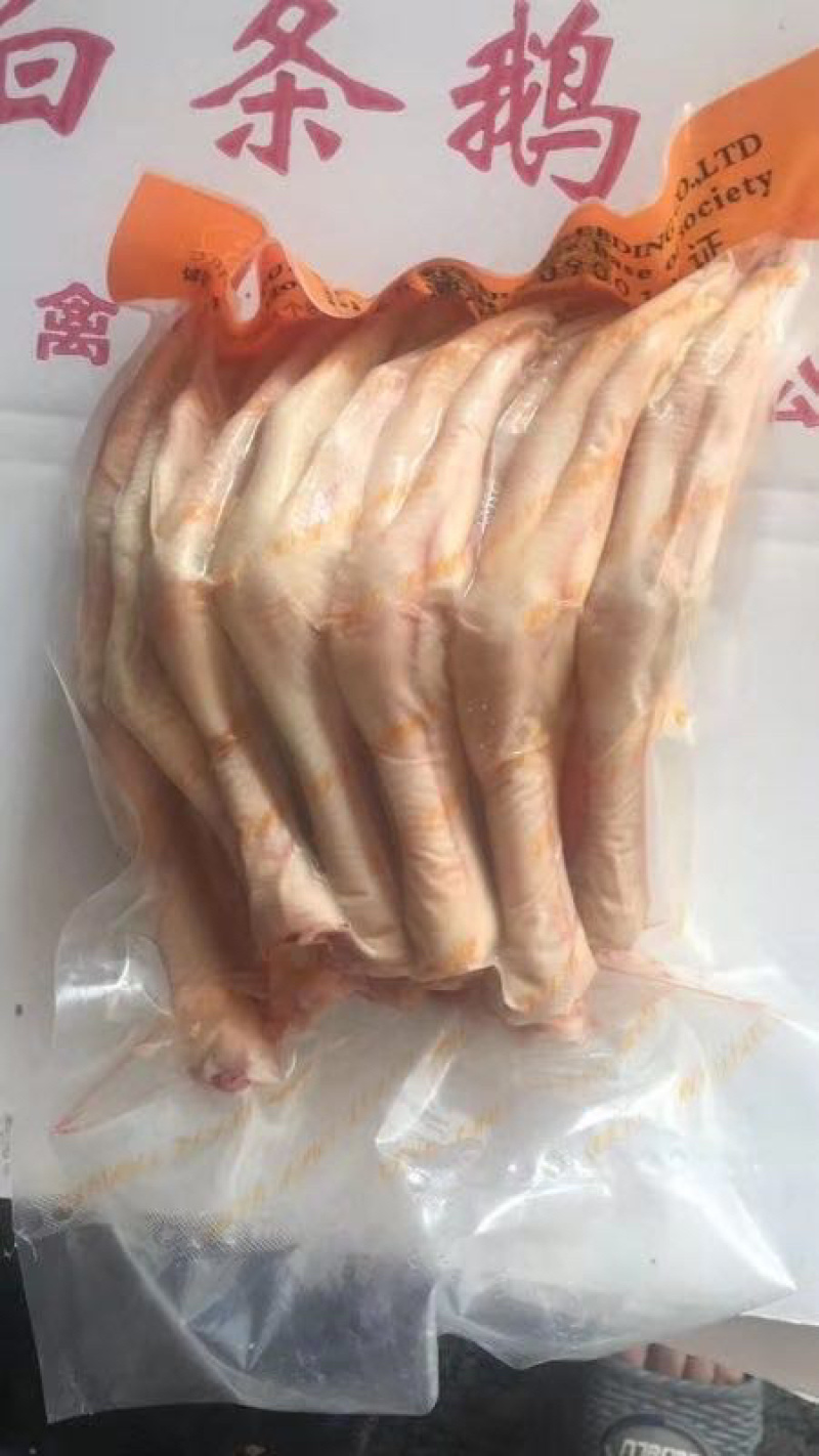精挑大鹅掌鹅爪批发，扣汁鹅掌，大鹅掌价格