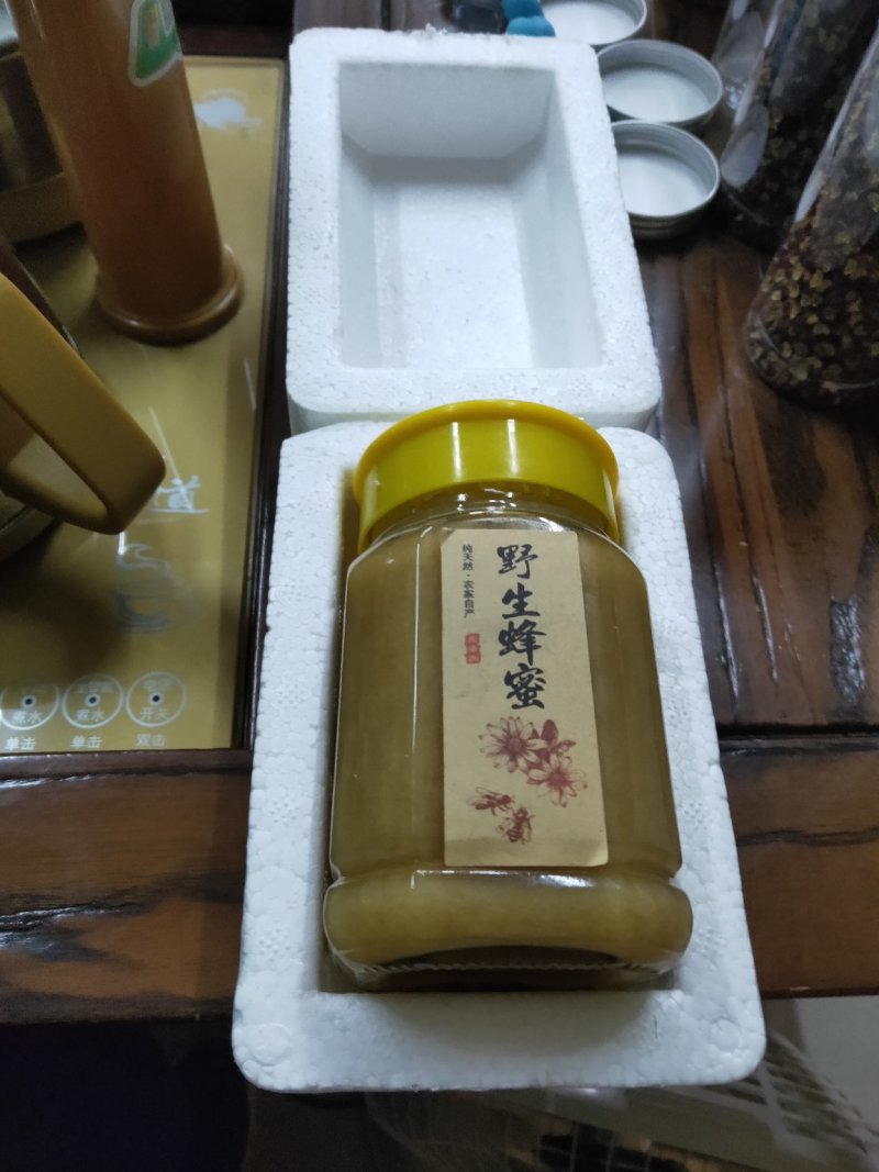 陕西凤县秦岭土蜂蜜结晶蜜农家自产自销年产一次