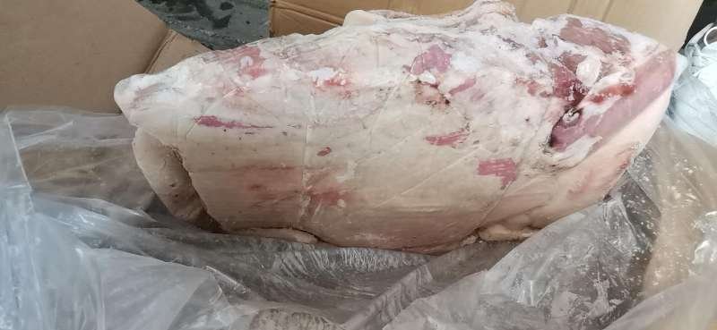 肥猪的去皮五花肉，质量保证