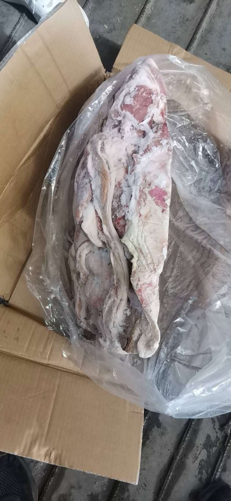 肥猪的去皮五花肉，质量保证