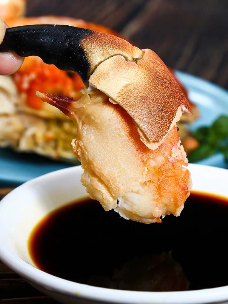礼盒装2只面包蟹熟冻2只包邮，保肥满膏！顺丰快递送礼居家