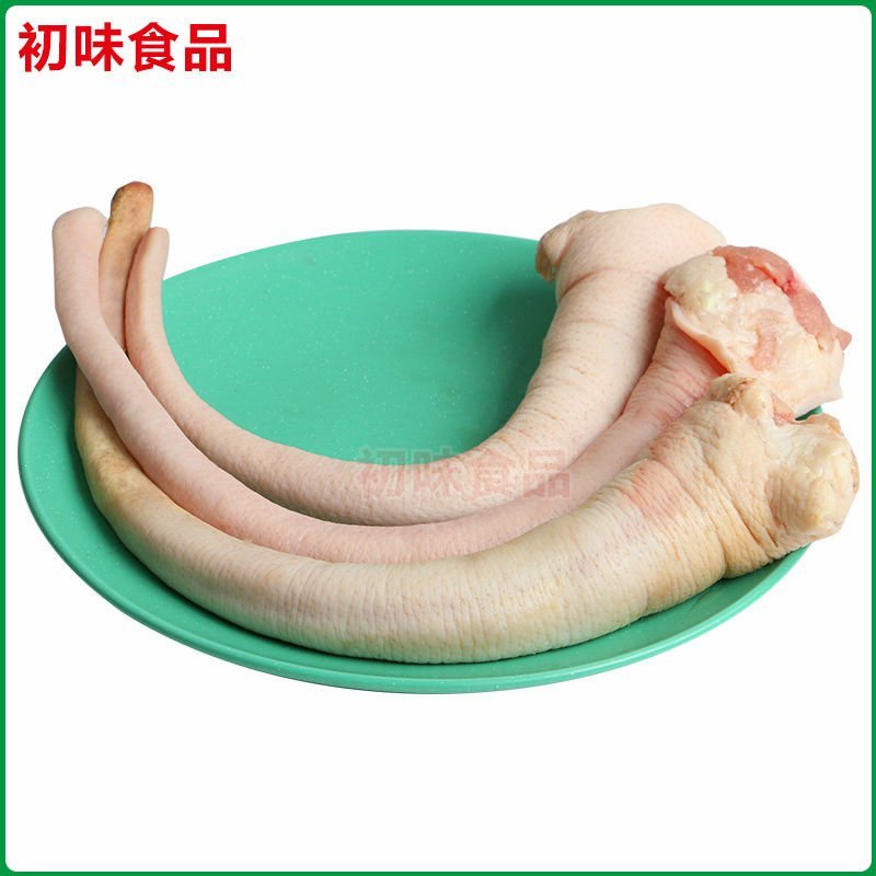 新鲜长猪尾巴5斤冷鲜3斤带皮去毛2斤红烧可卤冷鲜短尾巴生