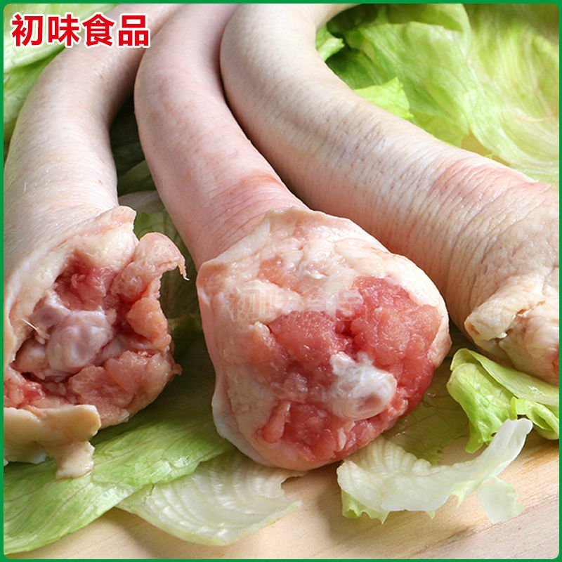 新鲜长猪尾巴5斤冷鲜3斤带皮去毛2斤红烧可卤冷鲜短尾巴生