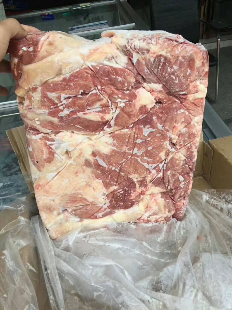 带皮羊肉，纯干，质量过胜