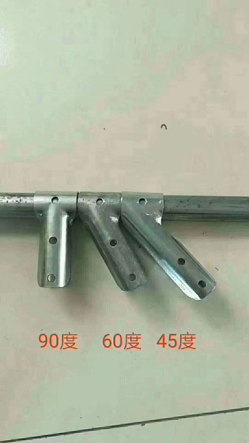 直鸭嘴，斜鸭嘴，圆管棚头横拉杆立柱，大棚管连接件