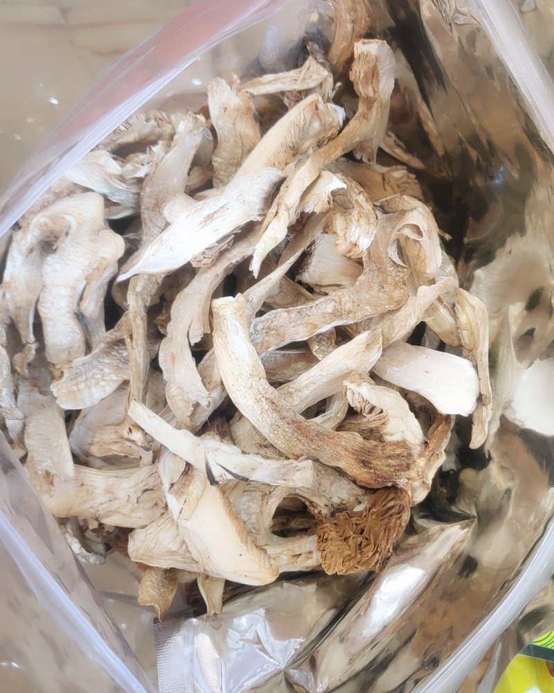 野生松茸干片1000克包邮