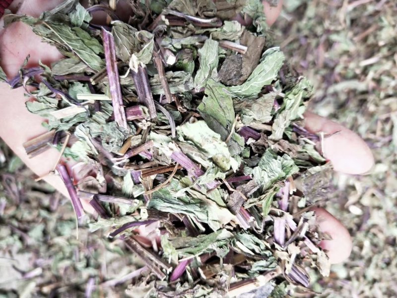 薄荷，广西薄荷切片，薄荷叶，颜色青绿，干度好气味浓！