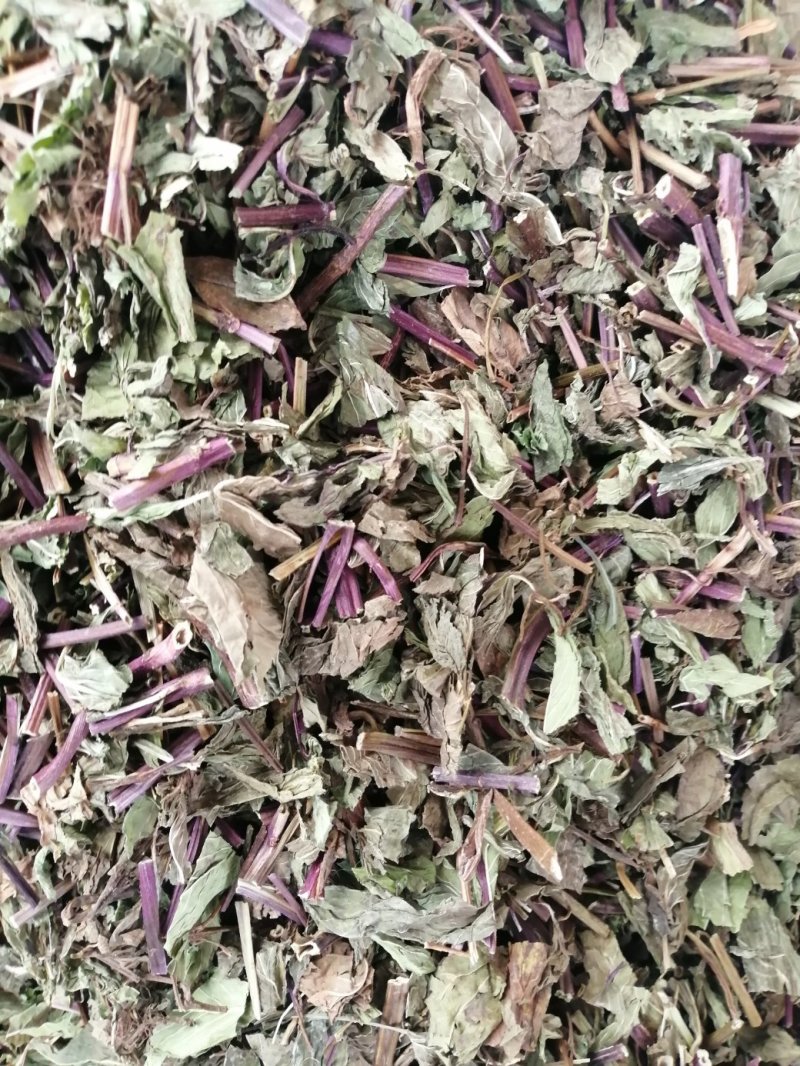 薄荷，广西薄荷切片，薄荷叶，颜色青绿，干度好气味浓！