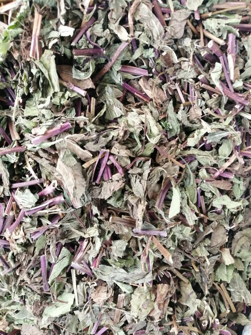 薄荷，广西薄荷切片，薄荷叶，颜色青绿，干度好气味浓！