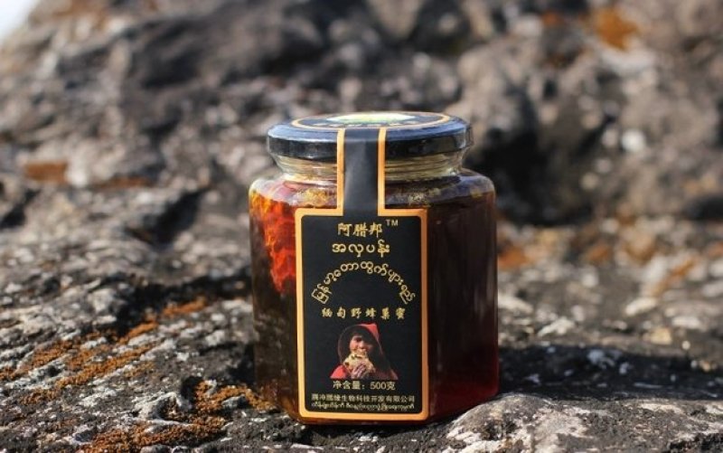 缅甸蜂蜜血珀蜜天然成熟稀有蜜质量品质保证礼盒装