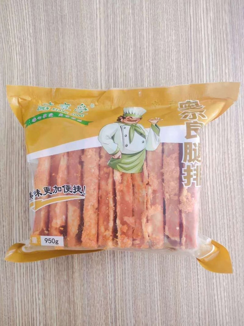 臻享受奥尔良腿排鸡扒半成品冷冻食品