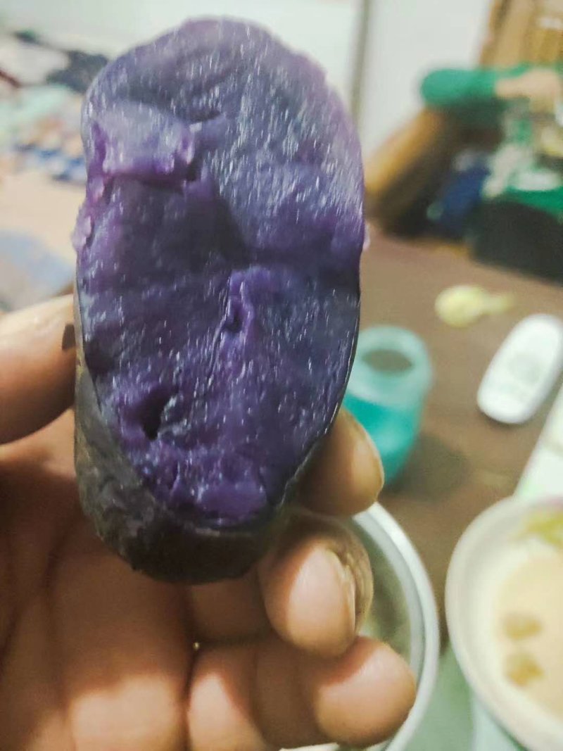 【自家种】紫土豆现摘打包口感好品质好价格低24小时速发