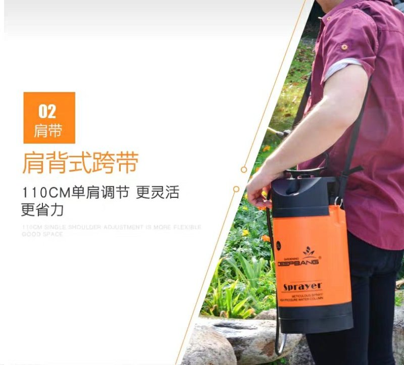 消毒喷雾器农用高压喷气压式喷壶喷洒器喷药神器打药机草莓
