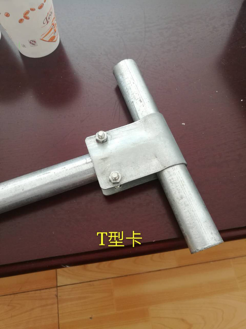 T型卡，圆管大棚拱架和立柱连接件，规格全