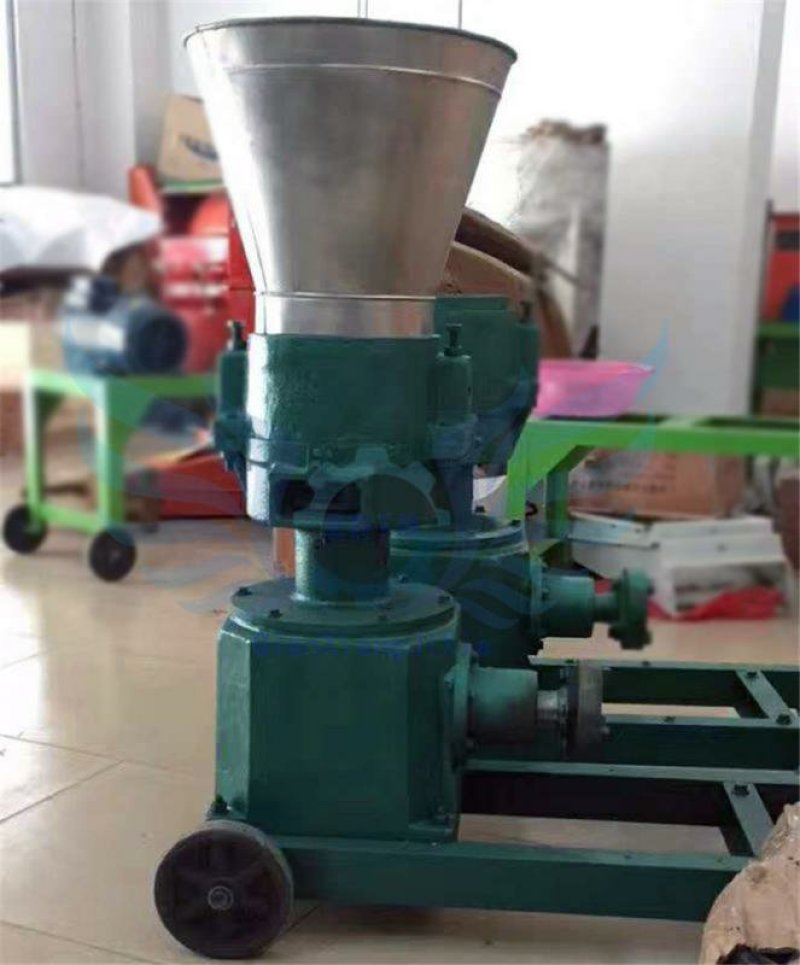 平模饲料颗粒机家用小型畜牧养殖设备柱状成型机豆渣猫砂设备