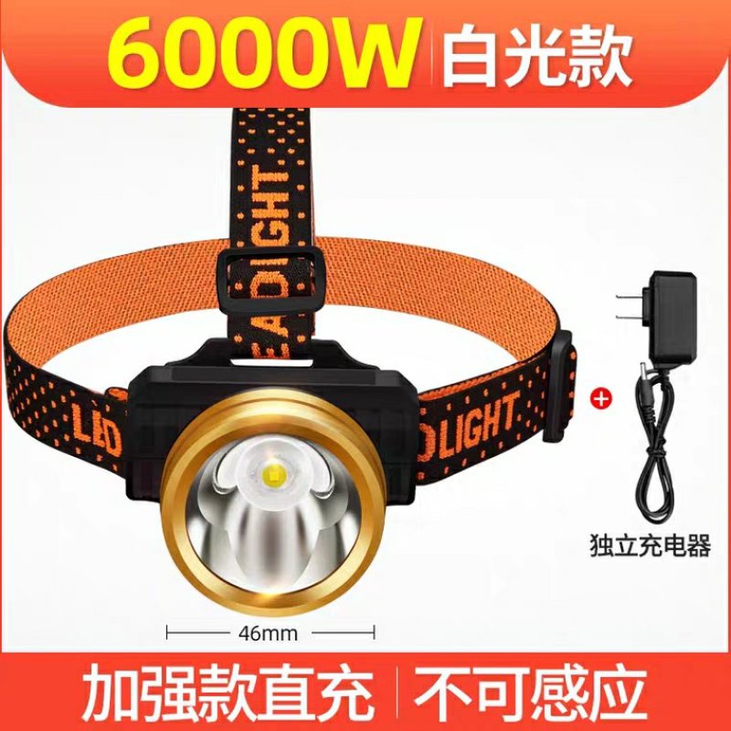 头灯强光充电超亮头戴式手电筒疝气远射家用led养殖照明灯