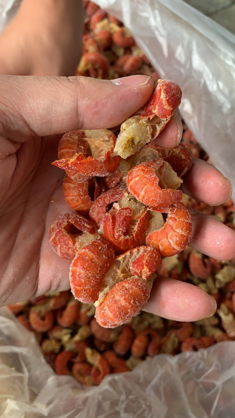 无冰衣鲜冻小龙虾尾麻辣小海鲜食材