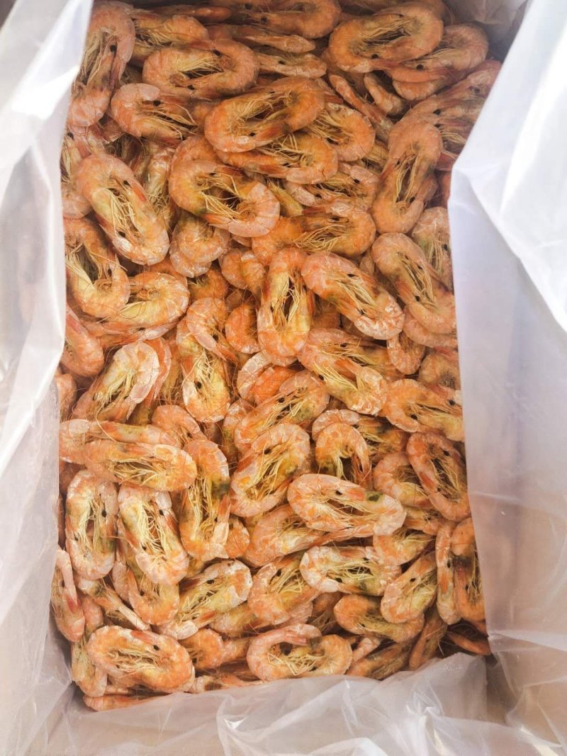 渤海湾特产烤虾一首货源特干