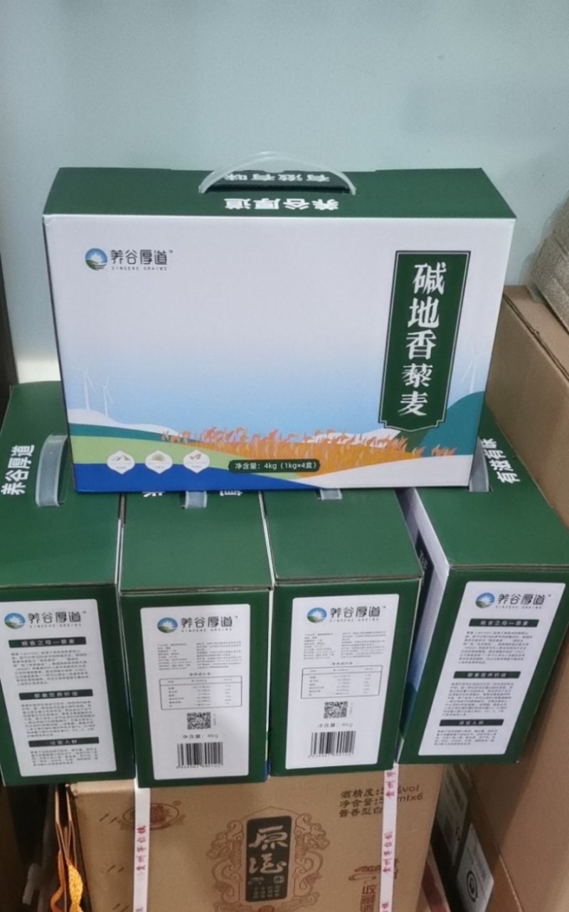张北县农业基地养谷厚道碱地香藜麦