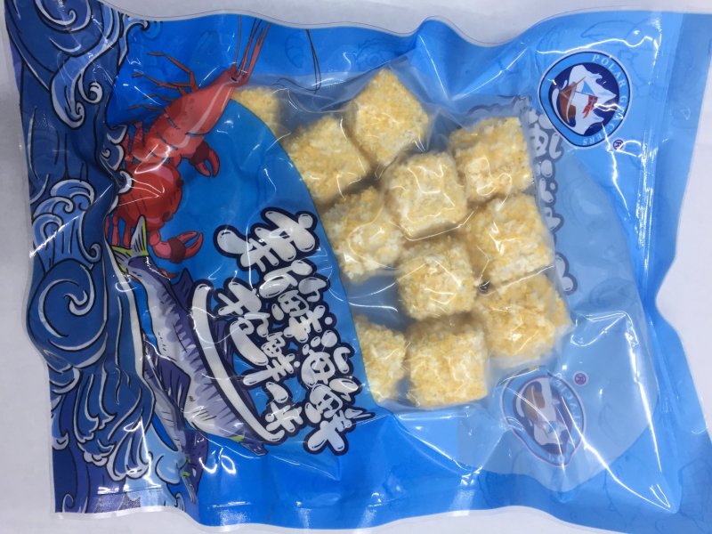 深海鲽鱼切块鱼米花