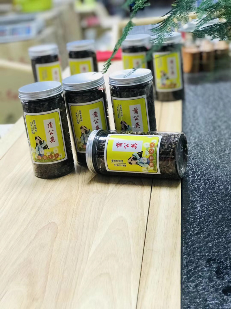 蒲公英，500克罐装，原产地直消，汤色清透，清香回味，