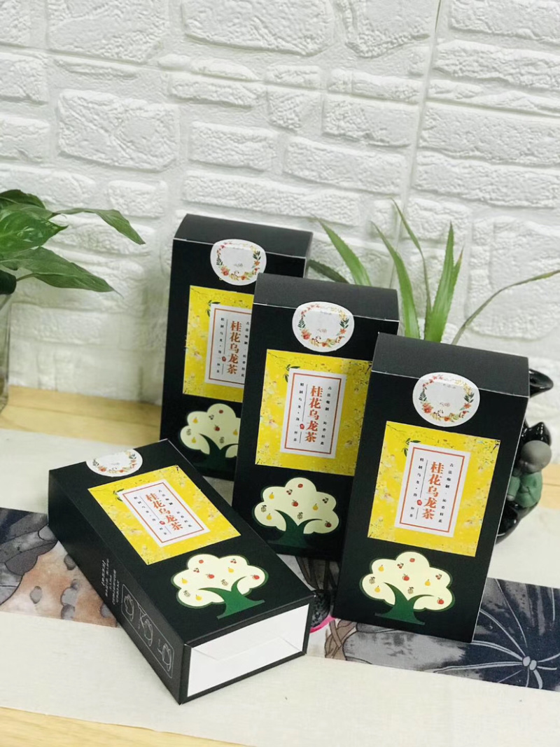 桂花乌龙茶，浓香型，一盒45克内装15小包