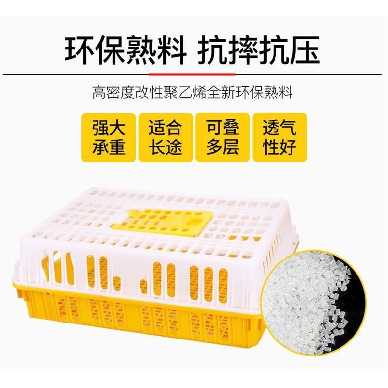 （包邮）成鸡周转箱加强型特大运输用运输筐鸡笼