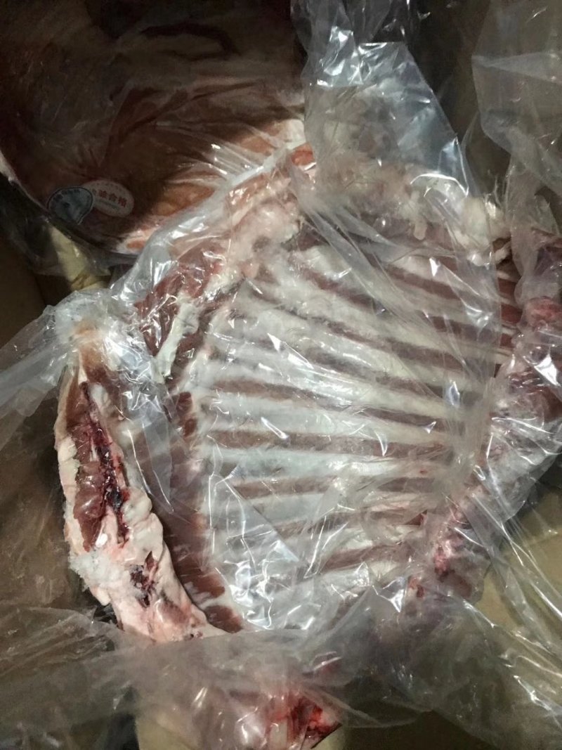 内蒙古锡林郭勒草原大羊排，5至6片装，餐馆烧烤店好用。