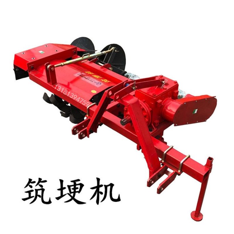 单边筑埂机，水旱两用打梗机