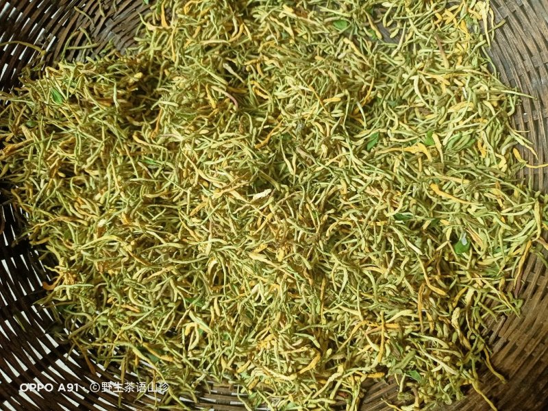 2025年新货金银花的金银花自然晾干无任何添加
