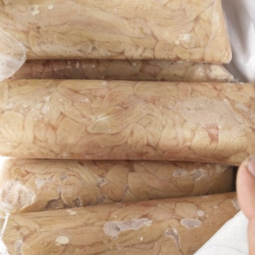 内蒙古锡林郭勒盟羊拐肠，水洗干净，有熟的和半熟的，切丝的