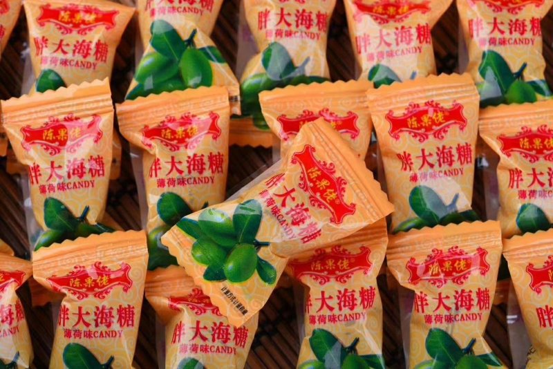 梨膏糖梨膏糖陈果佬手工梨膏糖梨膏糖跑江湖摆摊