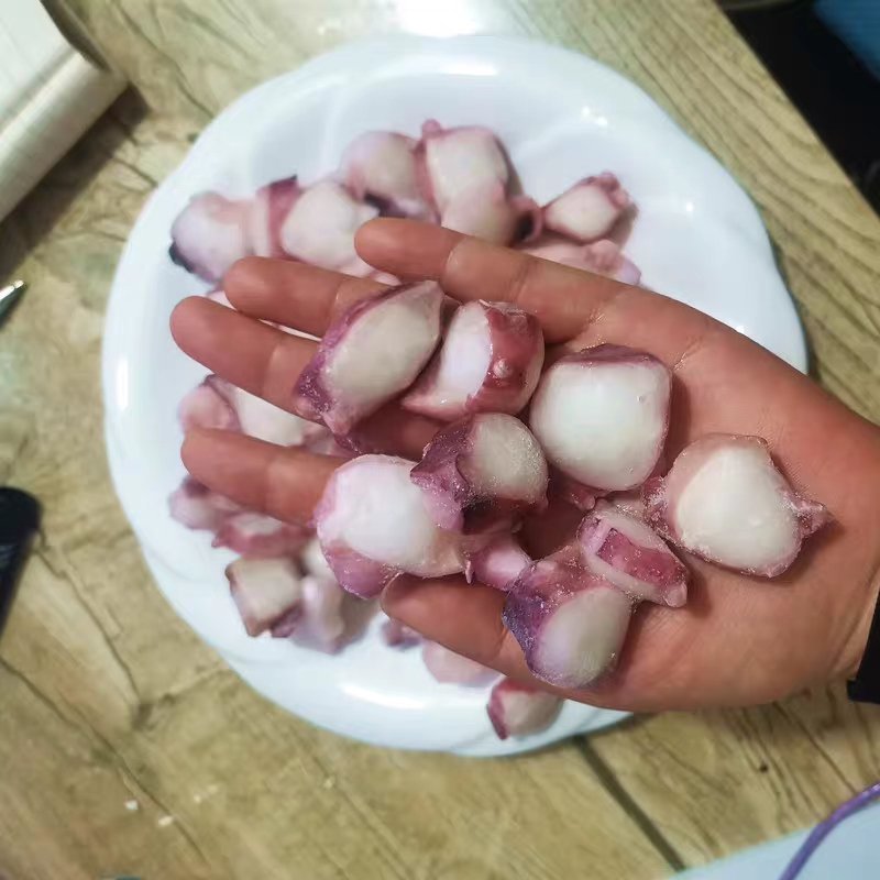 脆口鱿鱼粒切粒章鱼小丸子章鱼烧专用无脖子水须苏浙沪皖包邮
