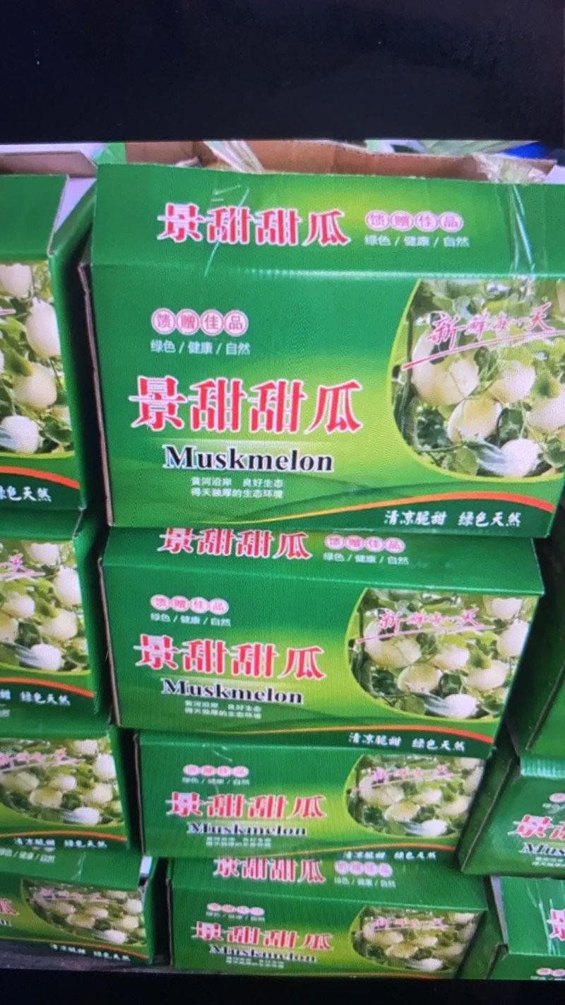景甜5甜瓜，大量上市中