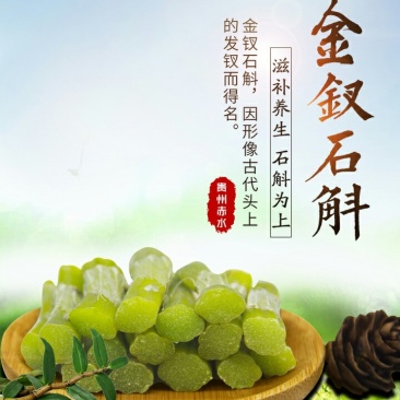 正宗赤水金钗石斛鲜条十大仙草之首大山上种植